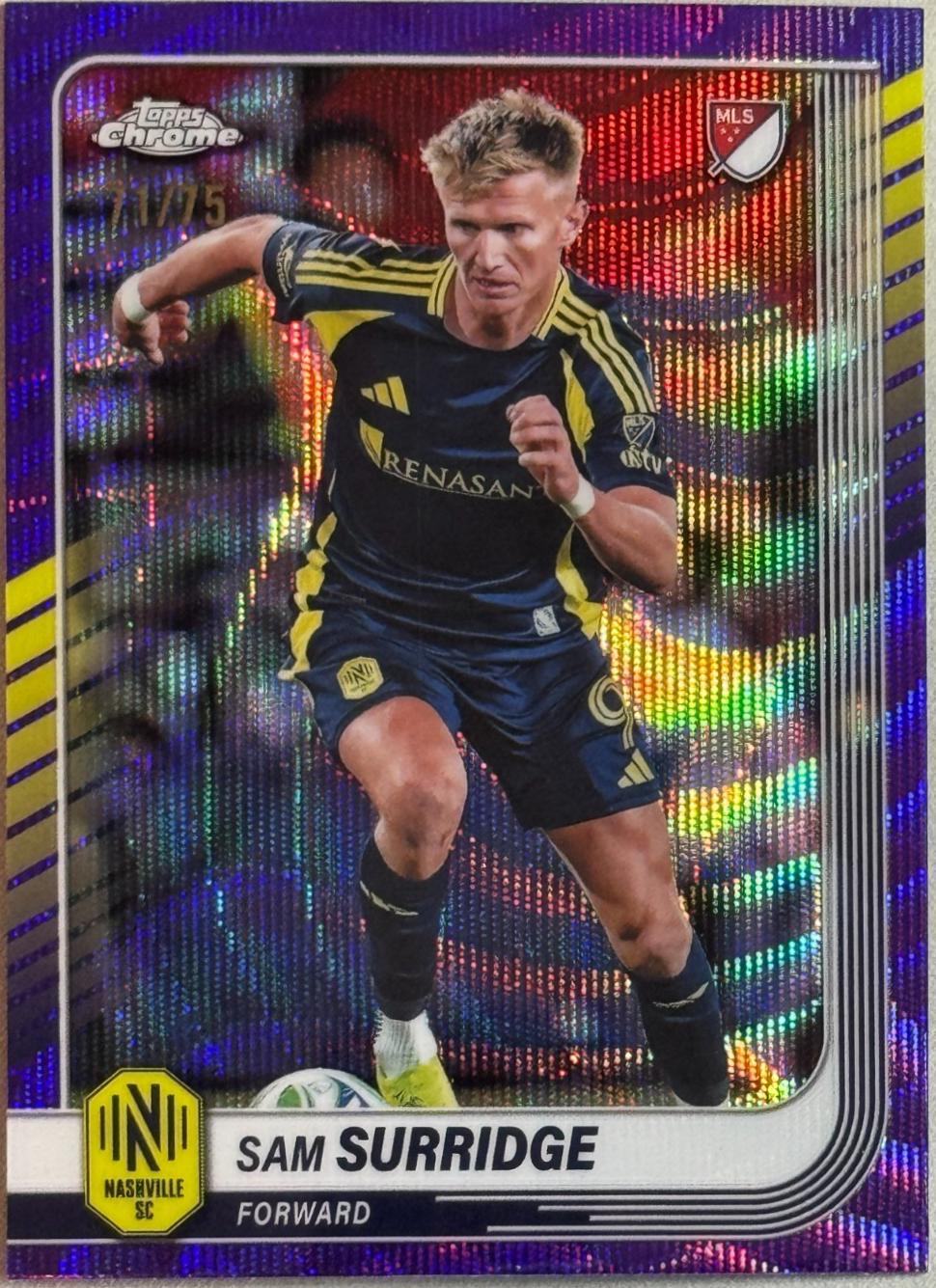 Sam Surridge [Purple Wave Refractor] #152