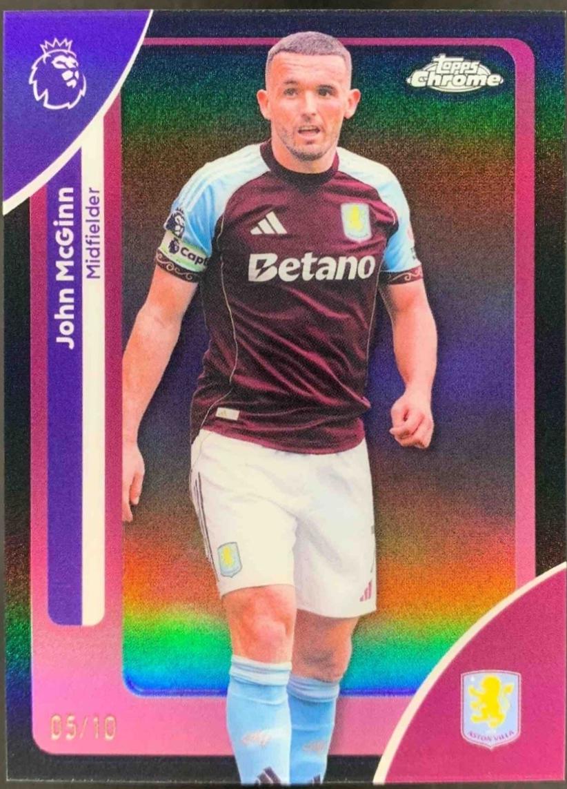 John McGinn [Black Refractor] #26