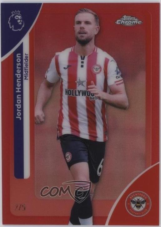 Jordan Henderson [Red Refractor] #39