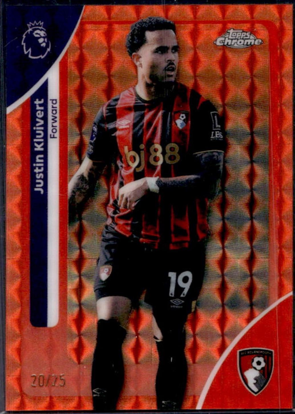 Justin Kluivert [Orange Geometric] #1