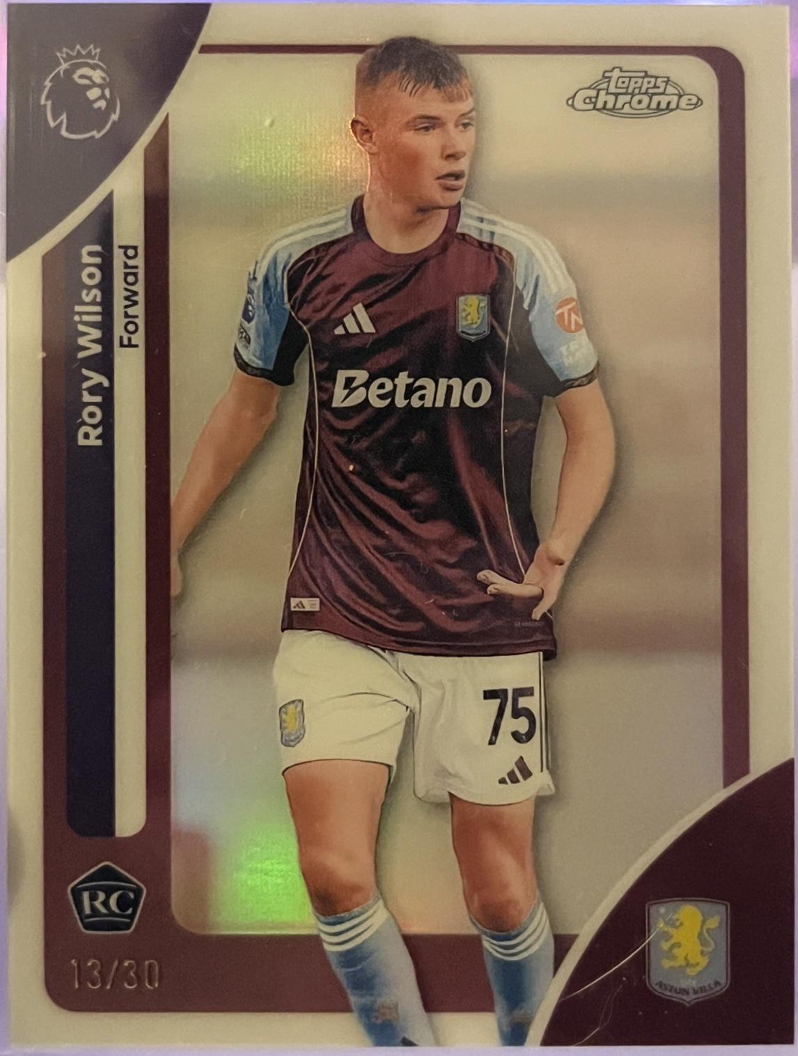 Rory Wilson [White Refractor] #27