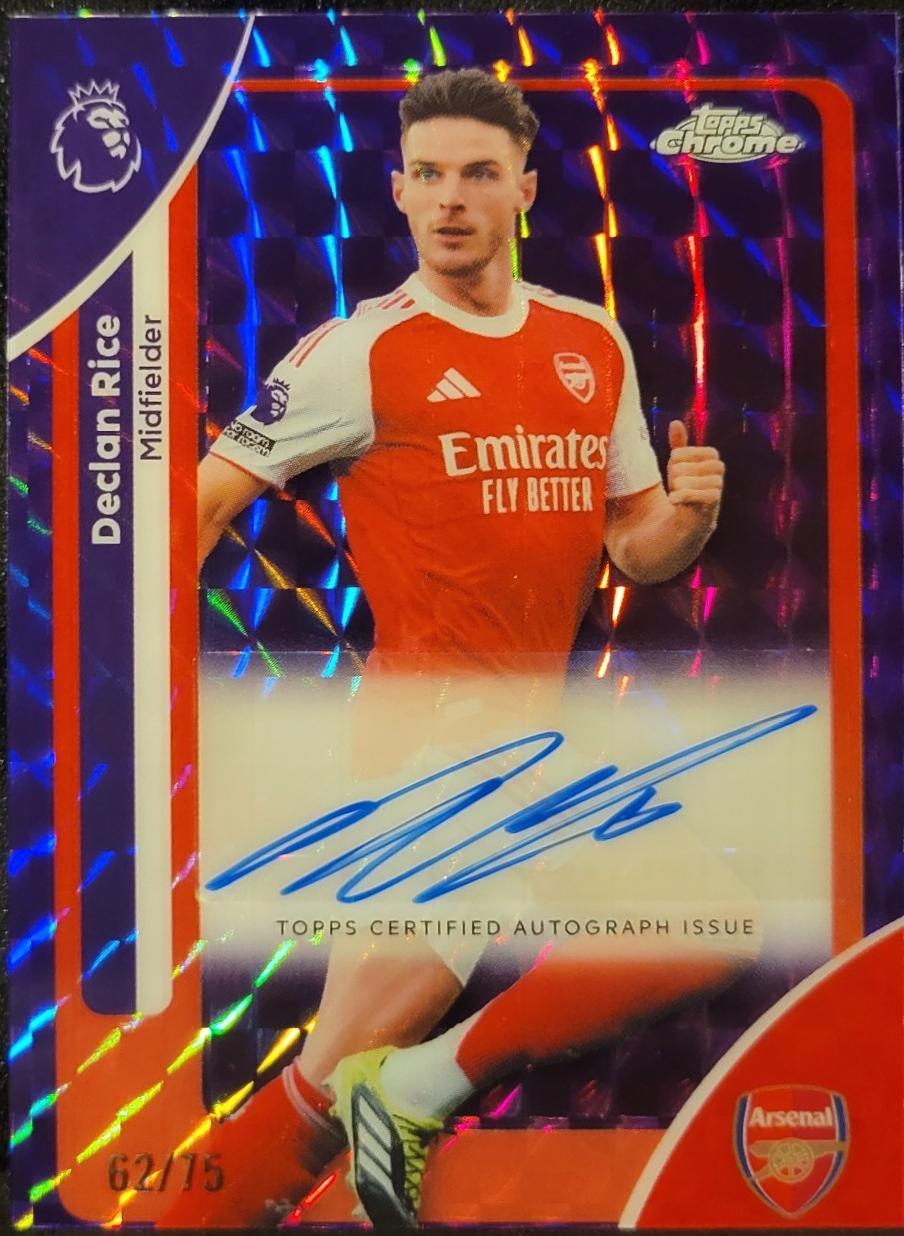 Declan Rice [Purple Refractor] #CA-DR