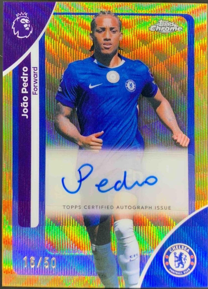 Joao Pedro [Gold Wave Refractor] #CA-JO