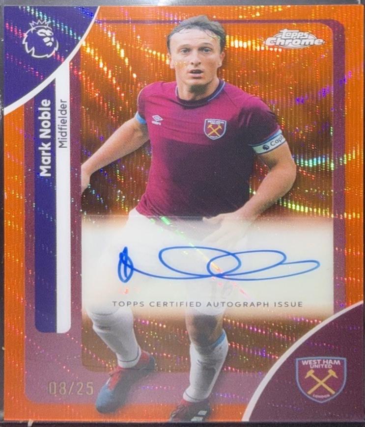 Mark Noble [Orange Wave Refractor] #CA-MN