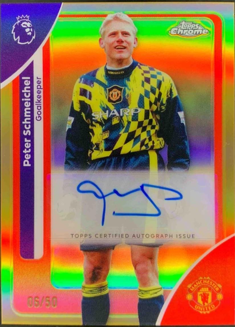 Peter Schmeichel [Gold Refractor] #CA-SH