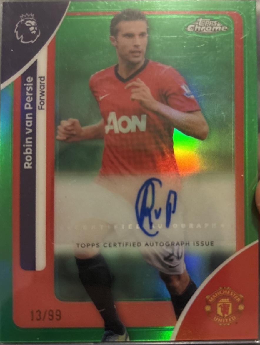 Robin van Persie [Green Refractor] #CA-RVP