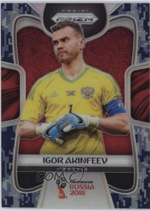 Igor Akinfeev [Camo Prizm] #163