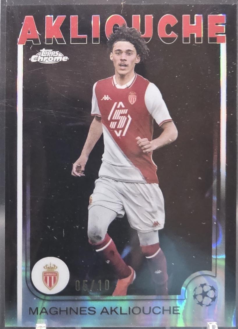 Maghnes Akliouche [Black Lava Refractor] #64