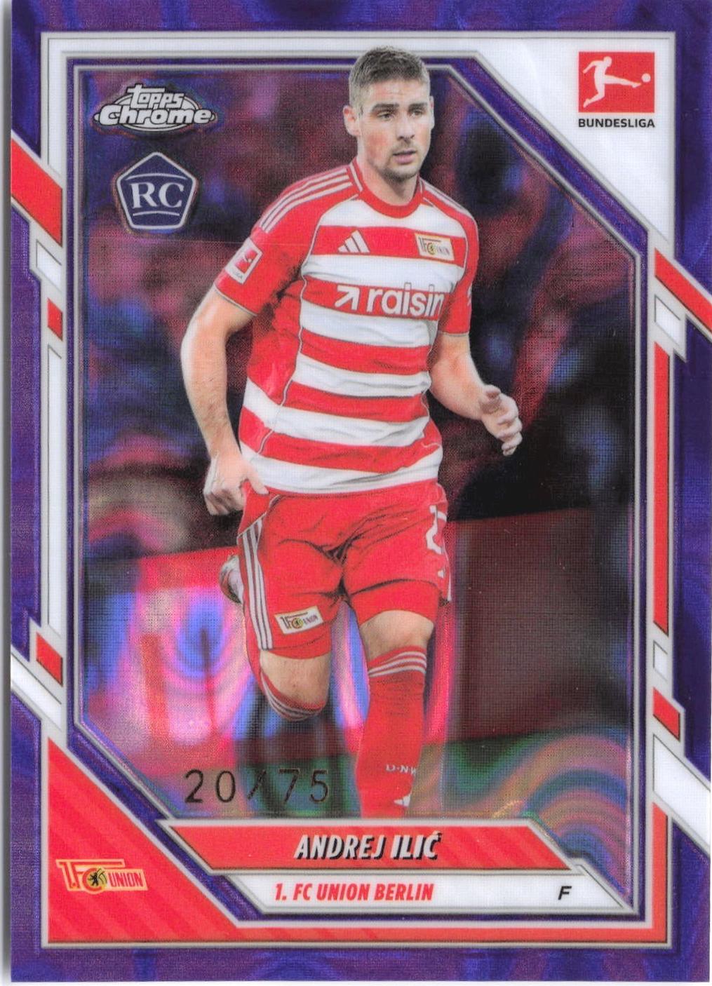 Andrej Ilic [Purple Lava Refractor] #10