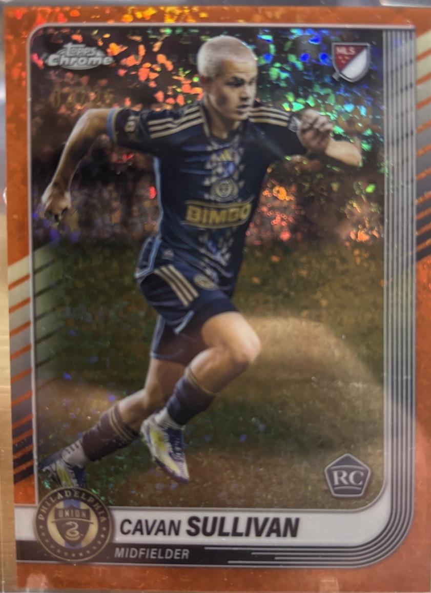 Cavan Sullivan [Orange Mini-Diamonds Refractor] #6