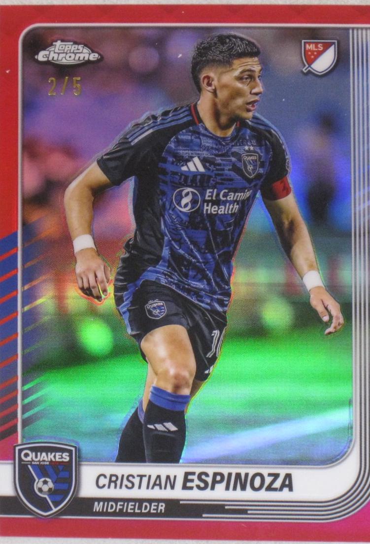 Cristian Espinoza [Red Refractor] #133