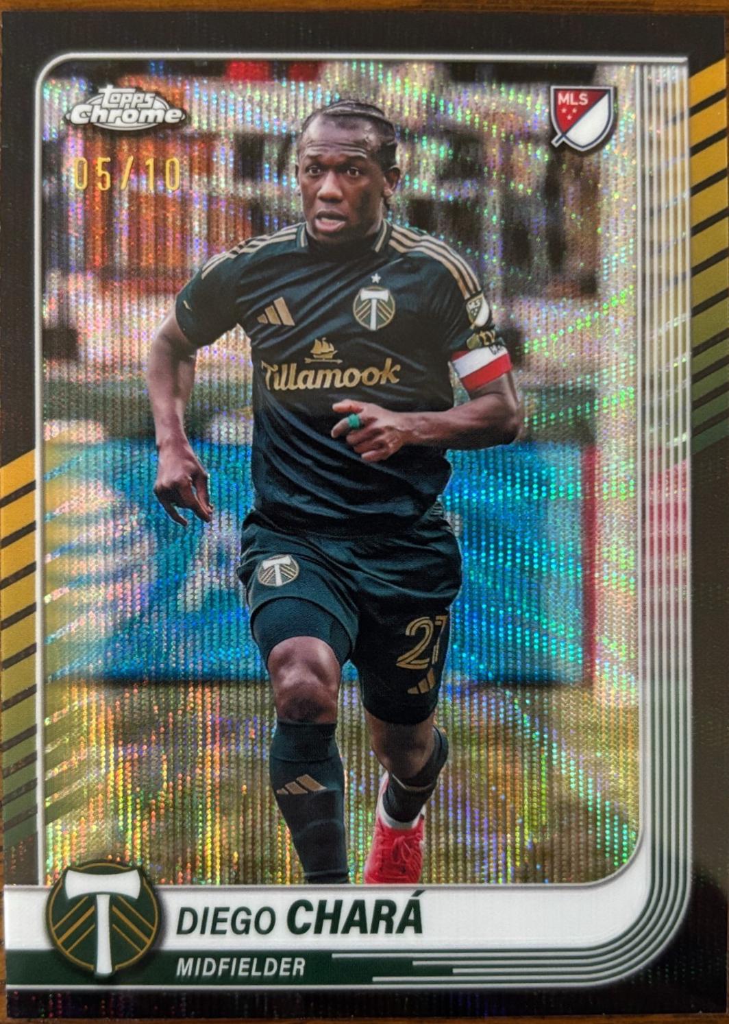 Diego Chara [Black Wave Refractor] #140