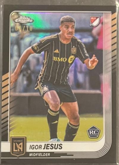Igor Jesus [Black Refractor] #23