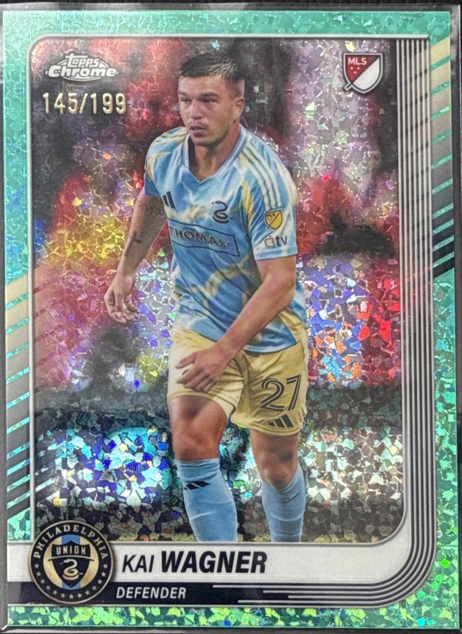 Kai Wagner [Aqua Mini-Diamonds Refractor] #64