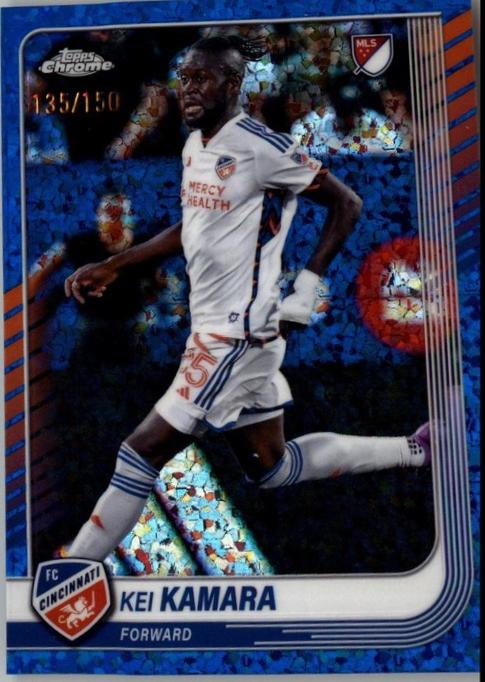 Kei Kamara [Blue Mini-Diamonds Refractor] #102