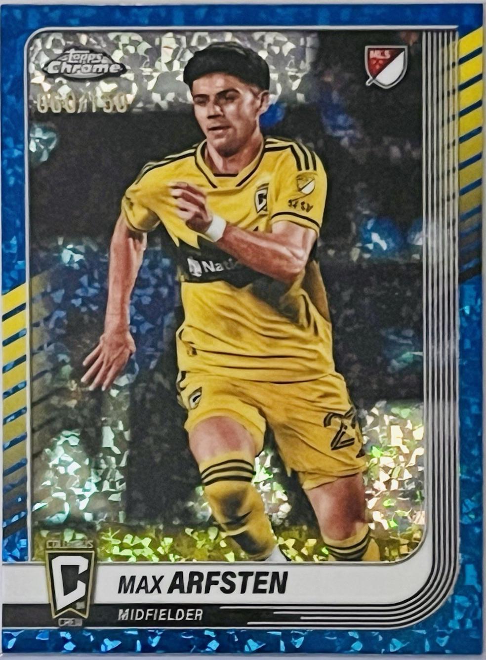Max Arfsten [Blue Mini-Diamonds Refractor] #147