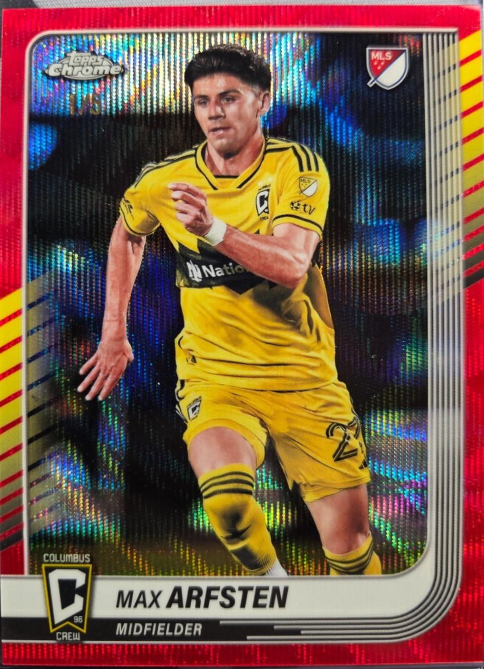 Max Arfsten [Red Wave Refractor] #147