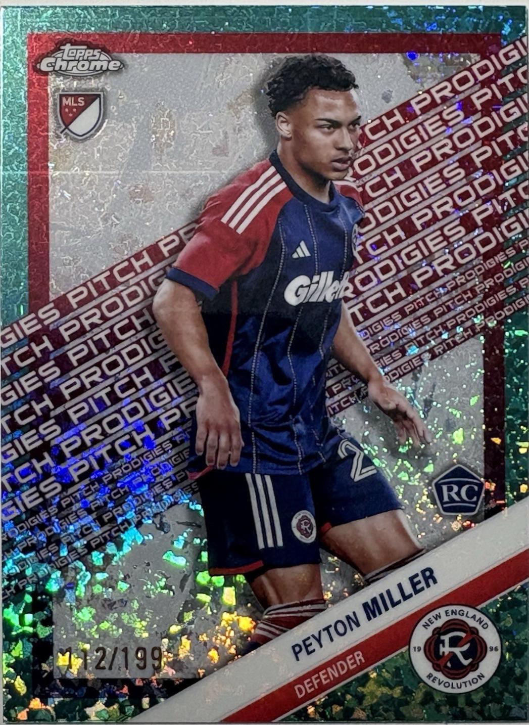 Peyton Miller [Aqua Mini-Diamonds Refractor] #185