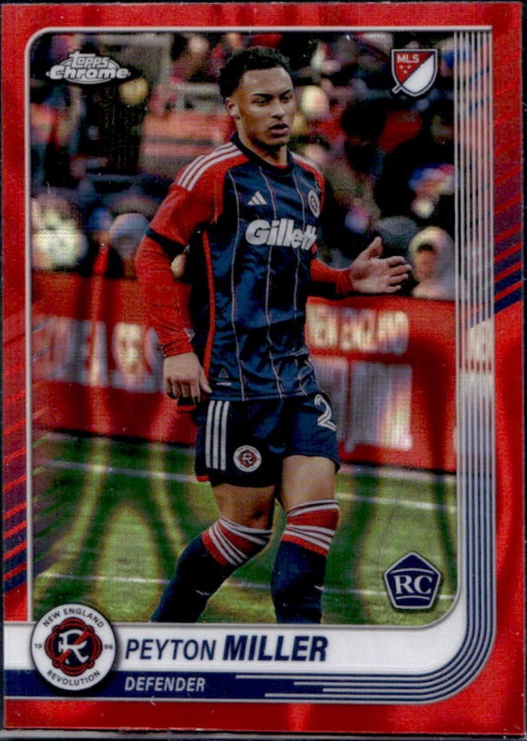 Peyton Miller [Red Lava Refractor] #15