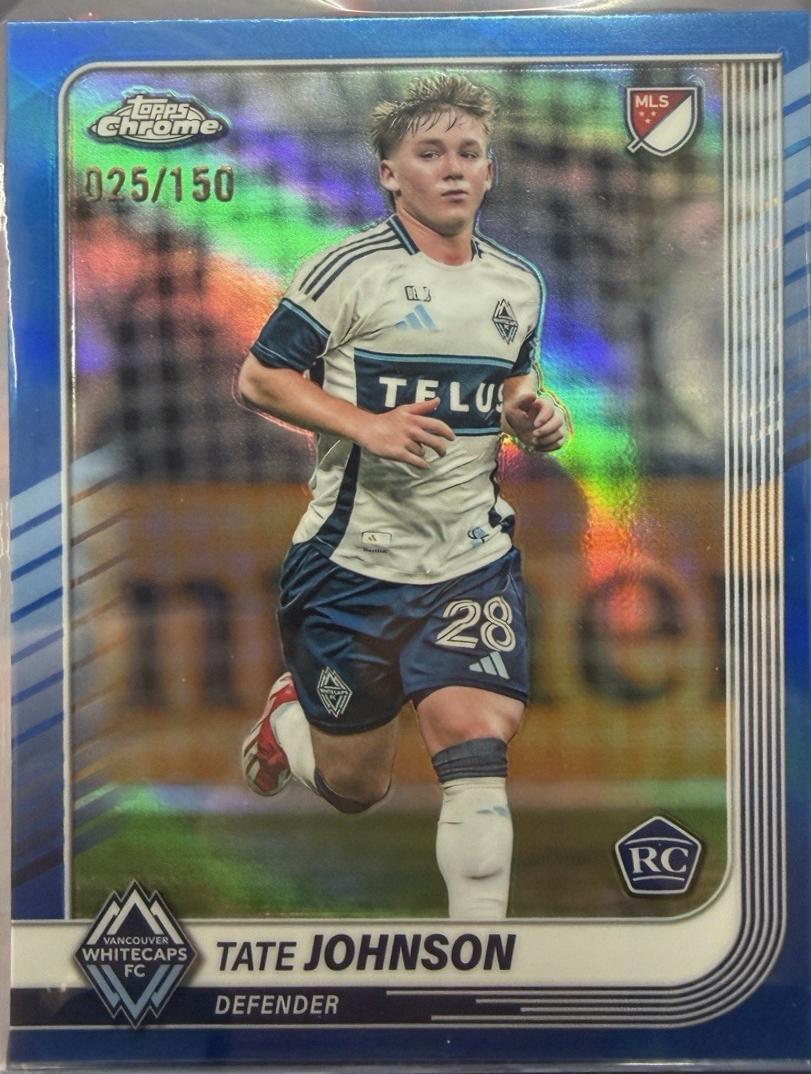 Tate Johnson [Blue Refractor] #189