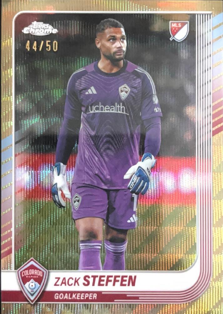 Zack Steffen [Gold Wave Refractor] #163