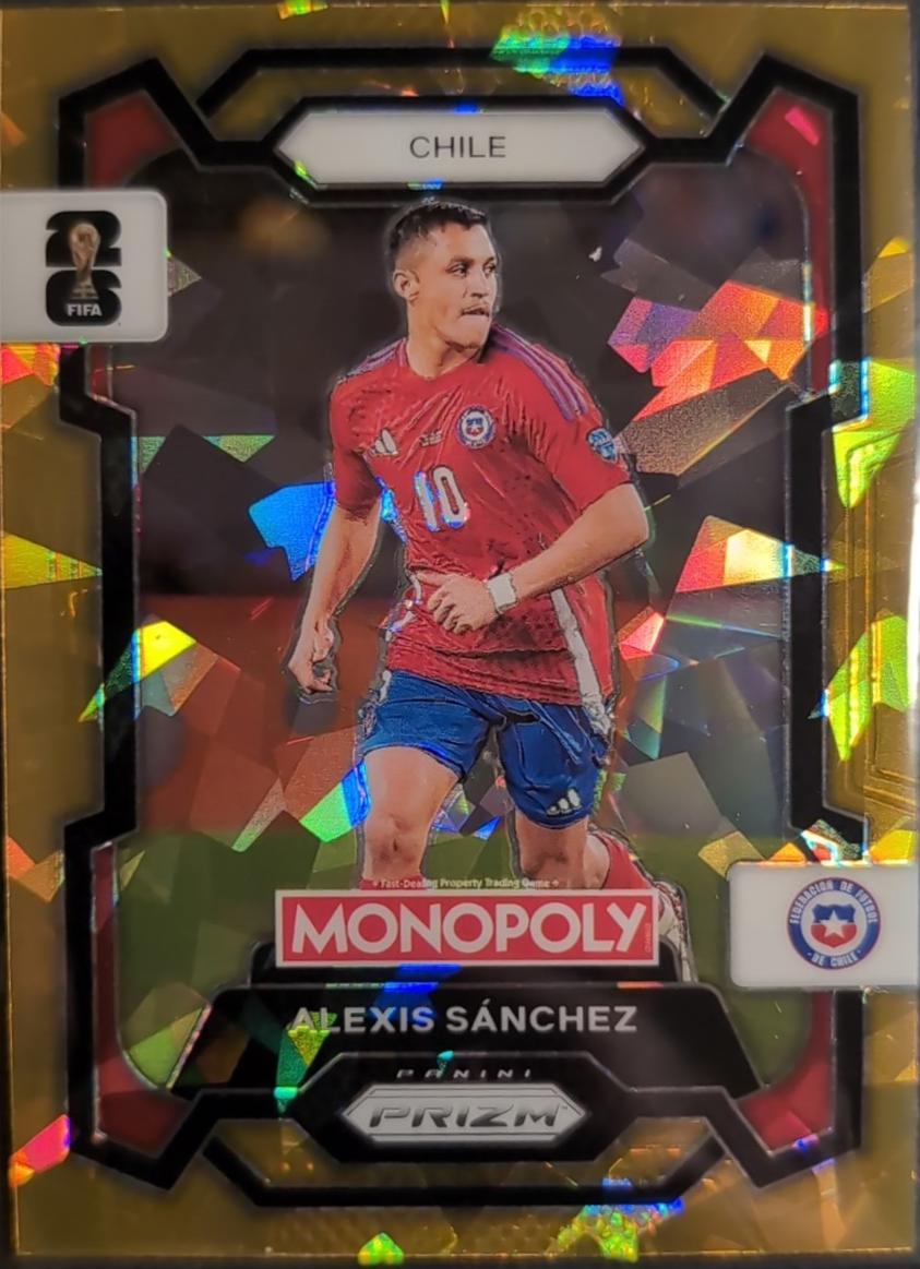 Alexis Sanchez [Gold Cracked Ice] #85