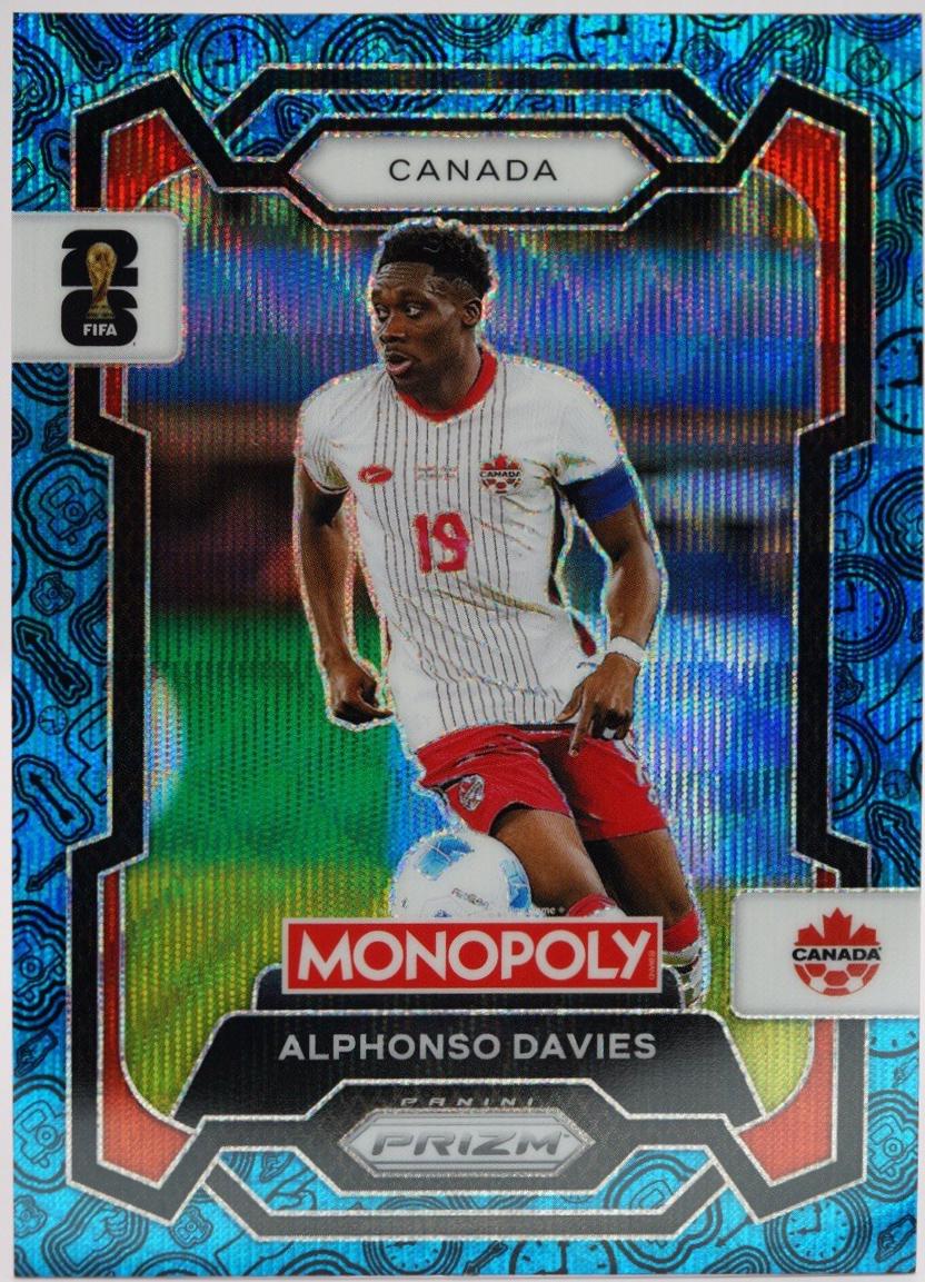 Alphonso Davies [Four Corners Blue Wave] #78