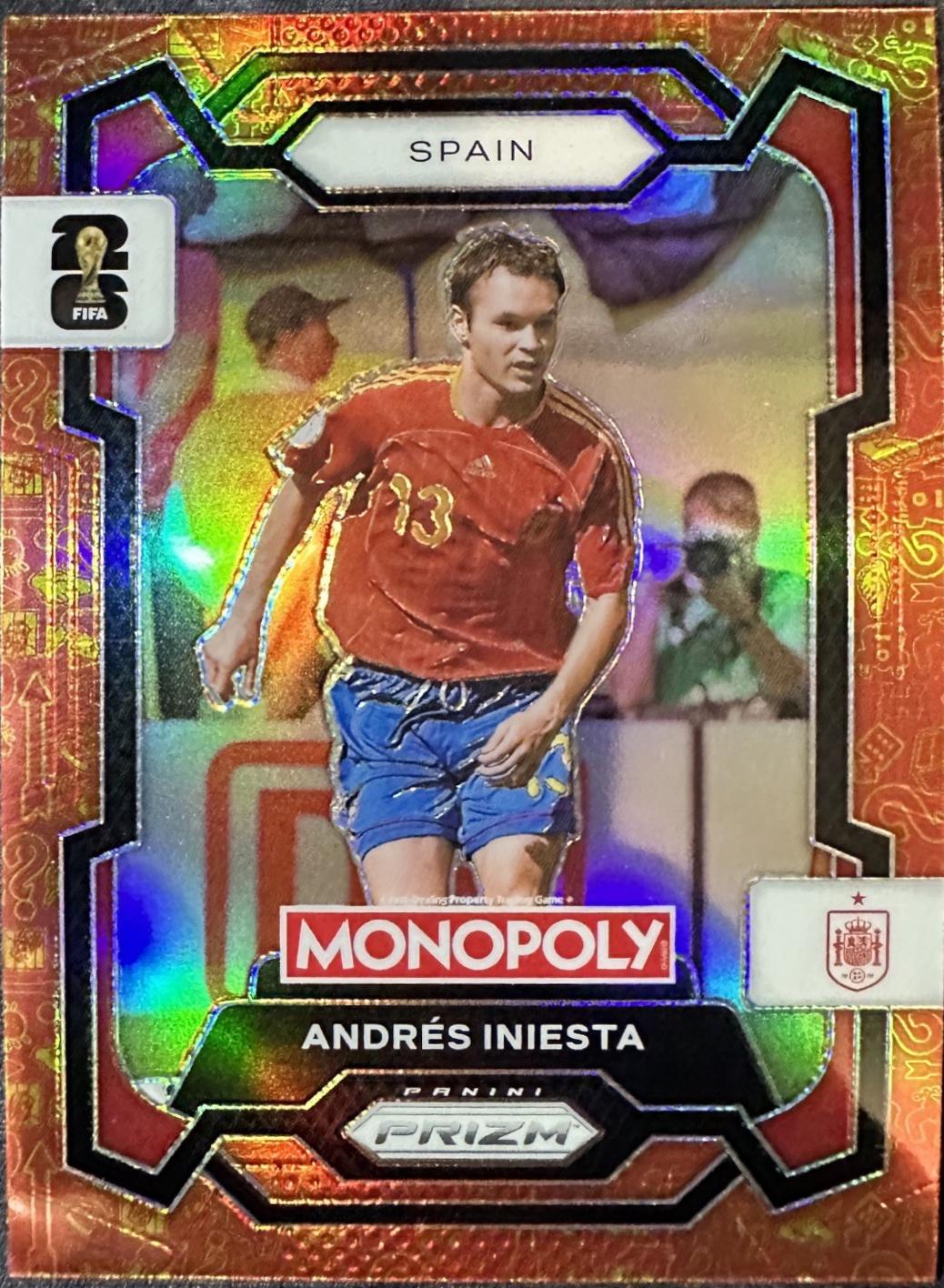 Andres Iniesta [Orange Gold Classic Icons] #43