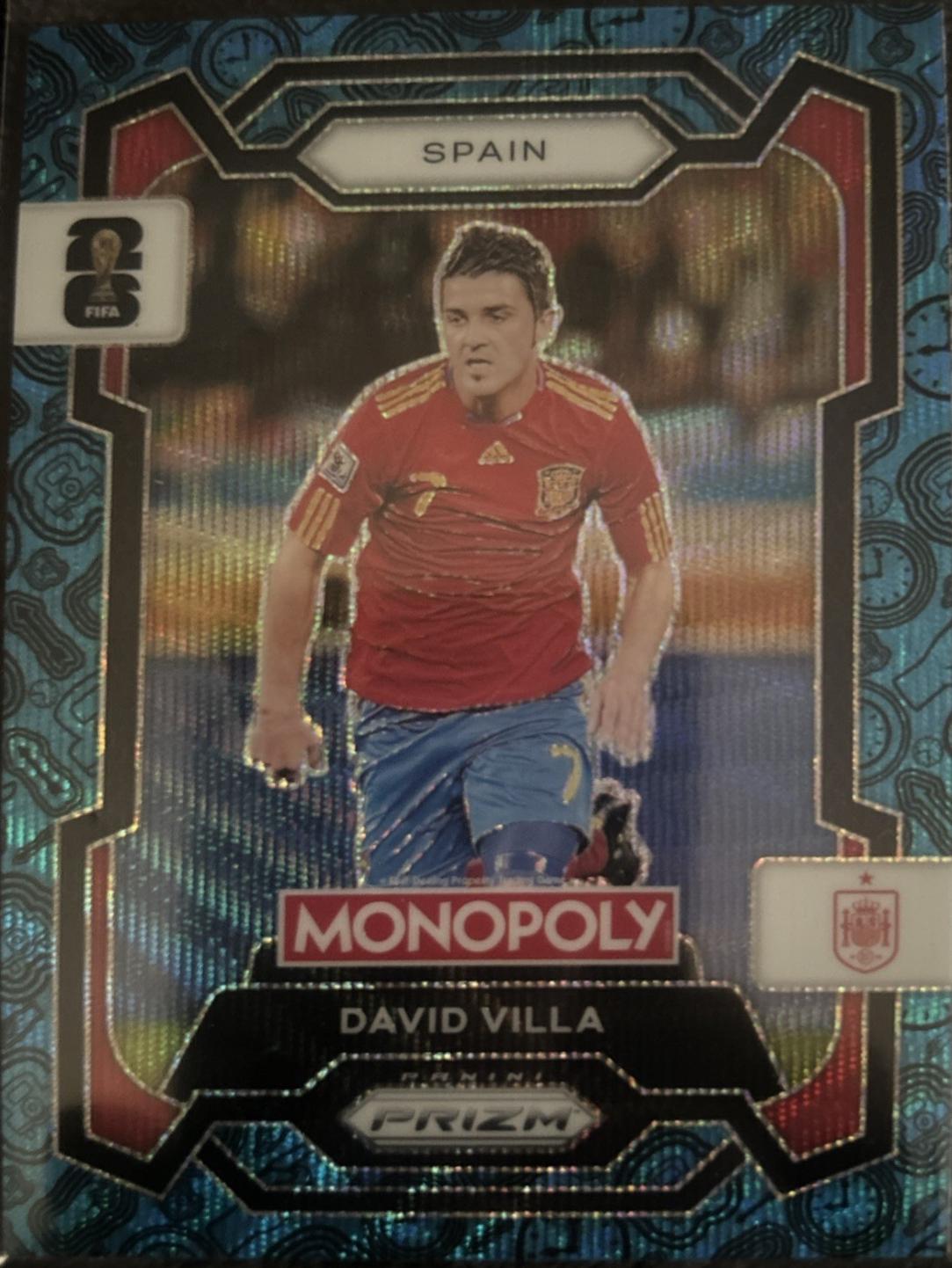David Villa [Four Corners Blue Wave] #44
