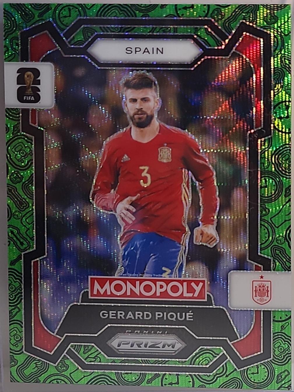 Gerard Pique [Four Corners Green Wave] #46