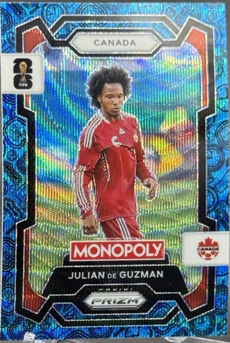 Julian De Guzman [Four Corners Blue Wave] #77