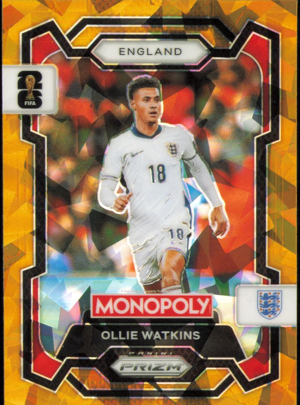 Ollie Watkins [Gold Cracked Ice] #25