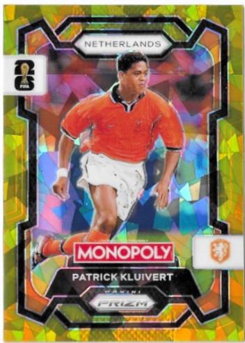 Patrick Kluivert [Gold Cracked Ice] #72