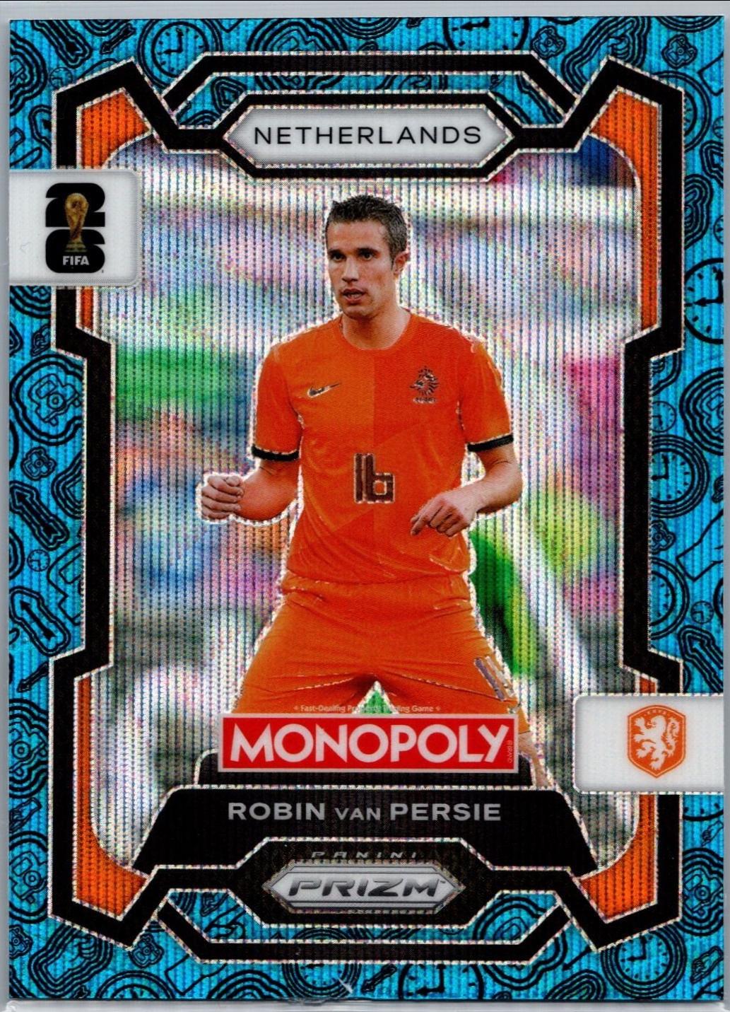Robin van Persie [Four Corners Blue Wave] #76