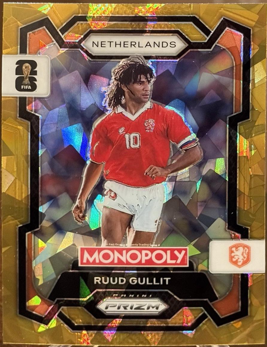Ruud Gullit [Gold Cracked Ice] #75