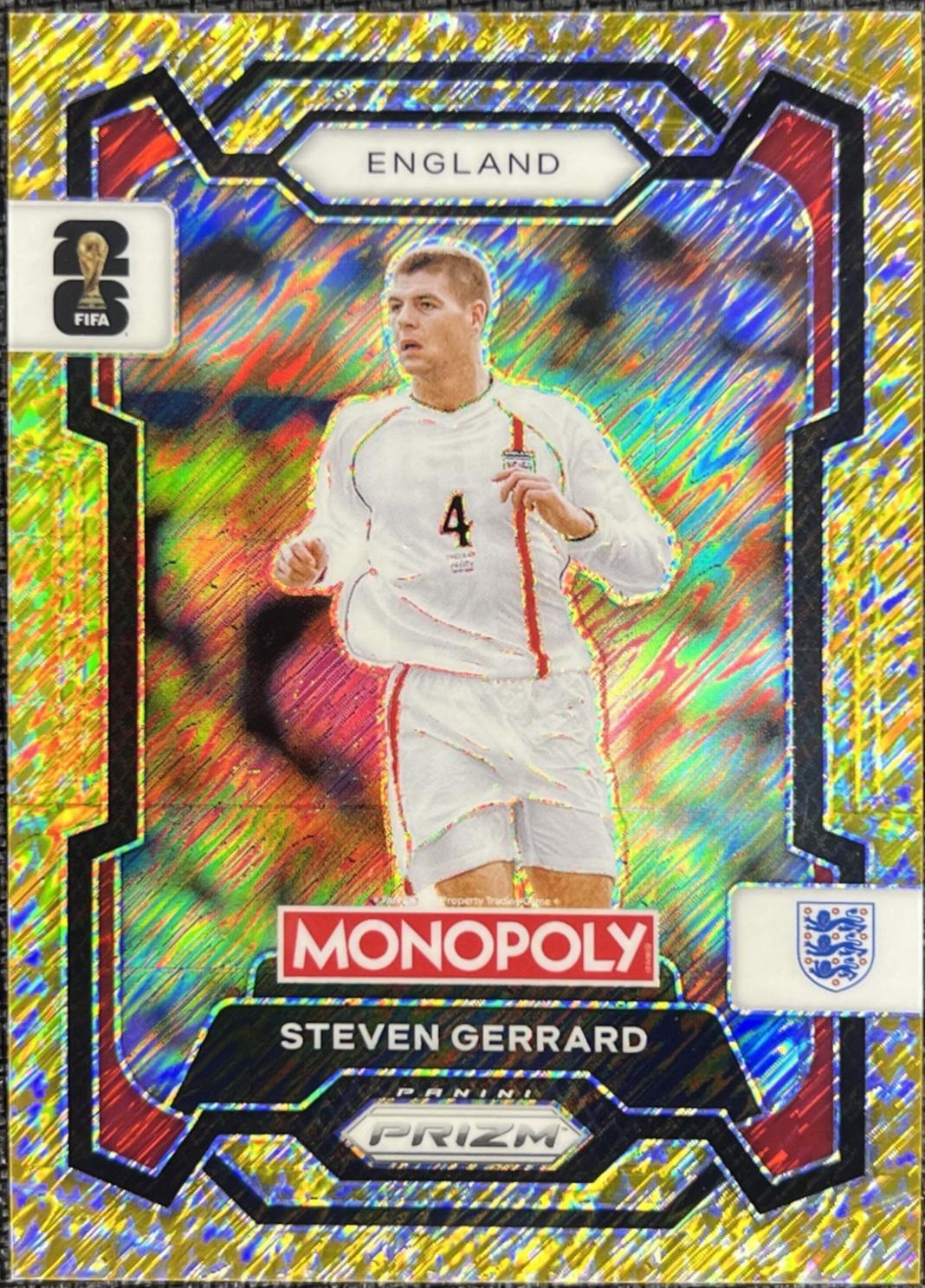 Steven Gerrard [Gold Big Money Shimmer] #23