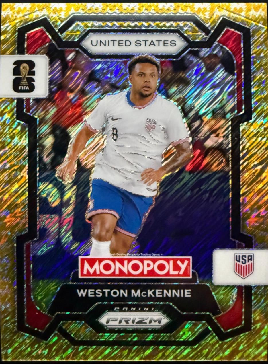 Weston McKennie [Gold Big Money Shimmer] #50