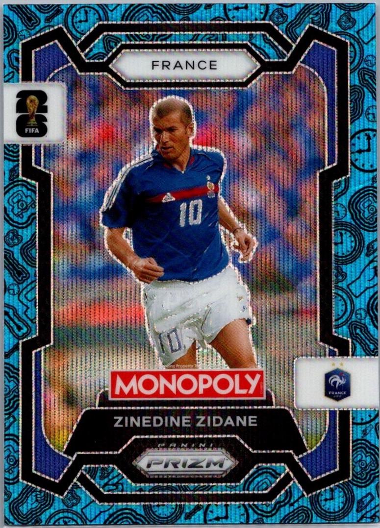 Zinedine Zidane [Four Corners Blue Wave] #9