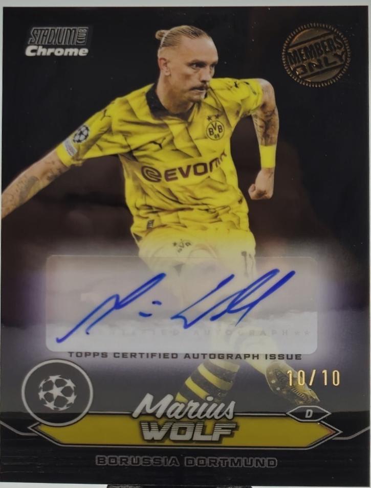Marius Wolf [Members Only Black Refractor] #CA-MW