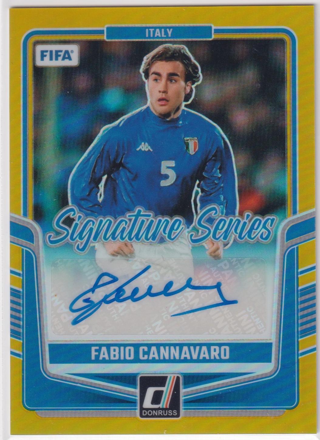 Fabio Cannavaro [Gold] #SS-FCA