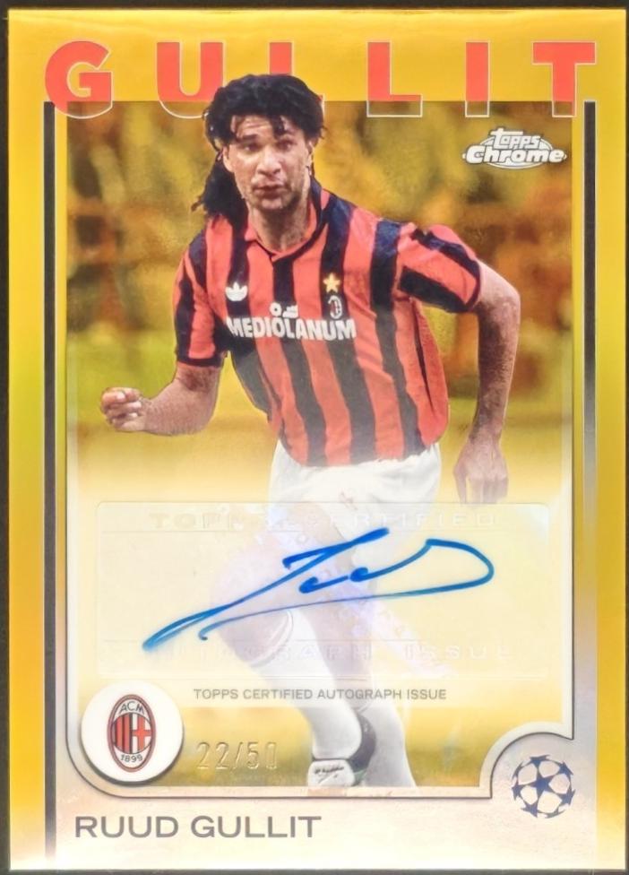 Ruud Gullit [Gold Refractor] #CA-GU