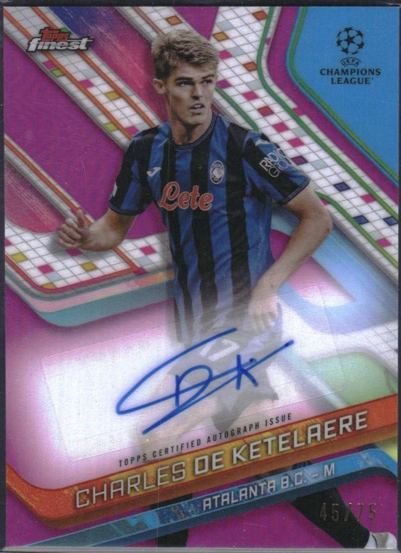 Charles De Ketelaere [Magenta Refractor] #BA-CD