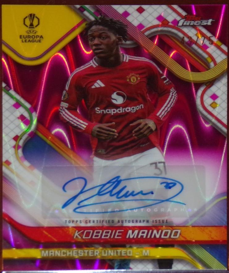 Kobbie Mainoo [Magenta Wave Refractor] #BA-KB