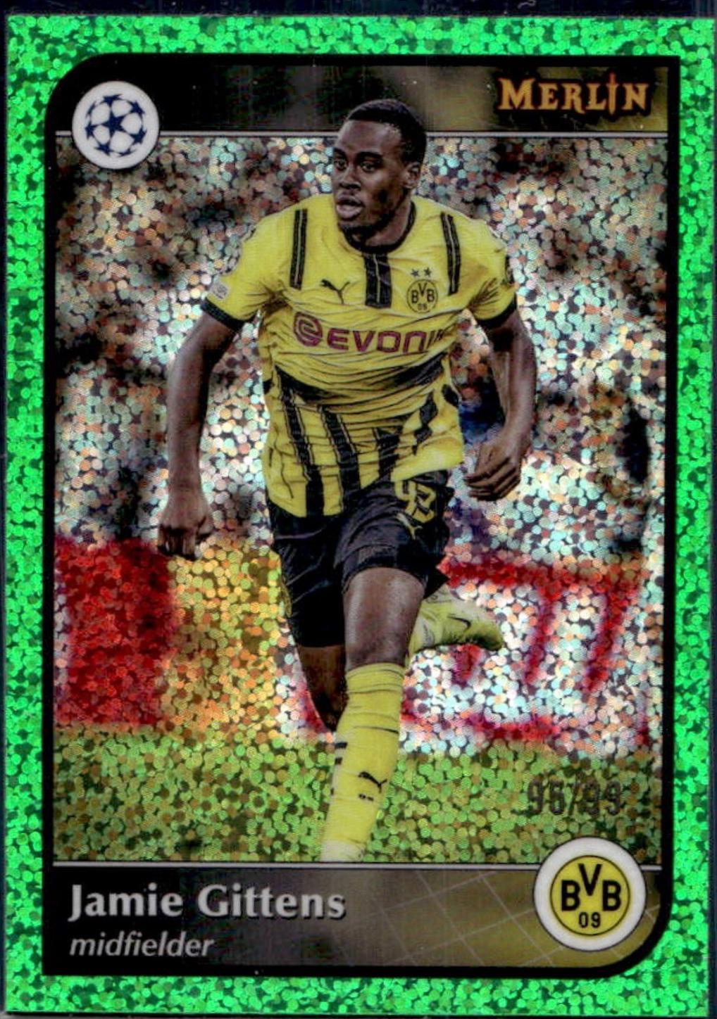 Jamie Gittens [Green Speckle Refractor] #38
