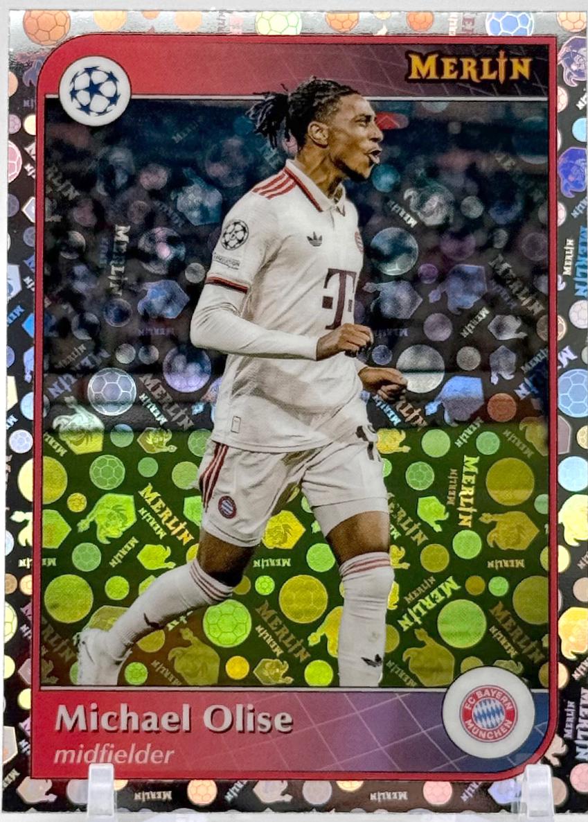 Michael Olise [Orange Refractor] #48