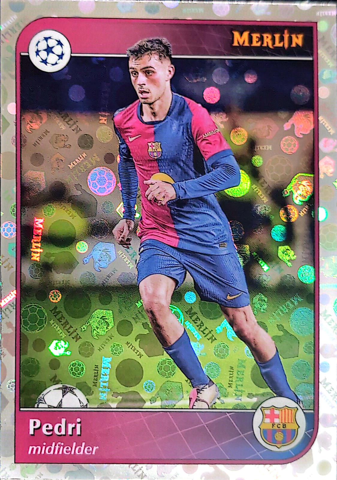 Pedri [Vintage Refractor] #8