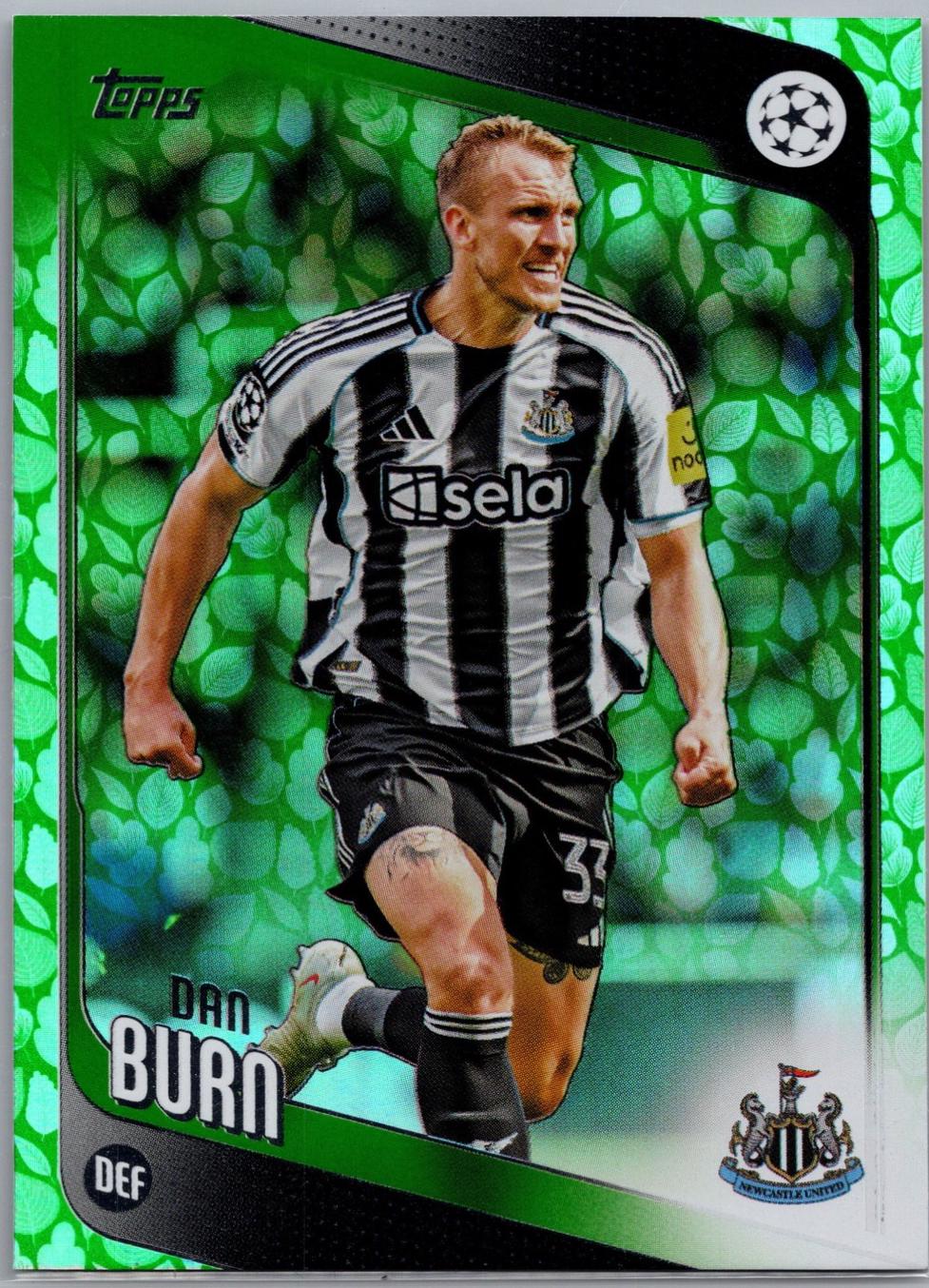 Dan Burn [Green Foil] #91
