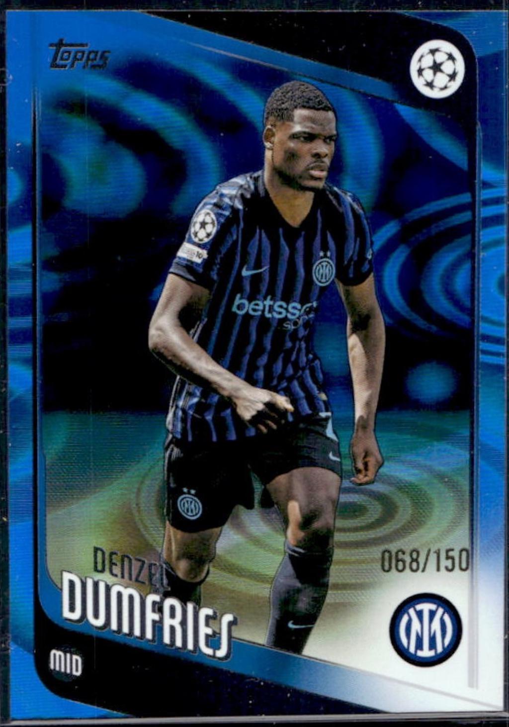 Denzel Dumfries [Blue Raindrops] #145
