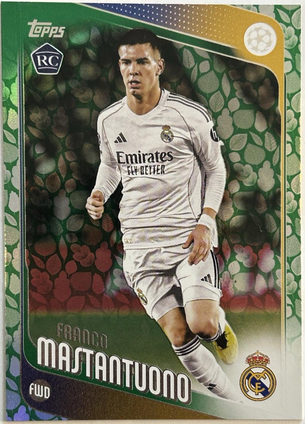 Franco Mastantuono [Green Foil] #172