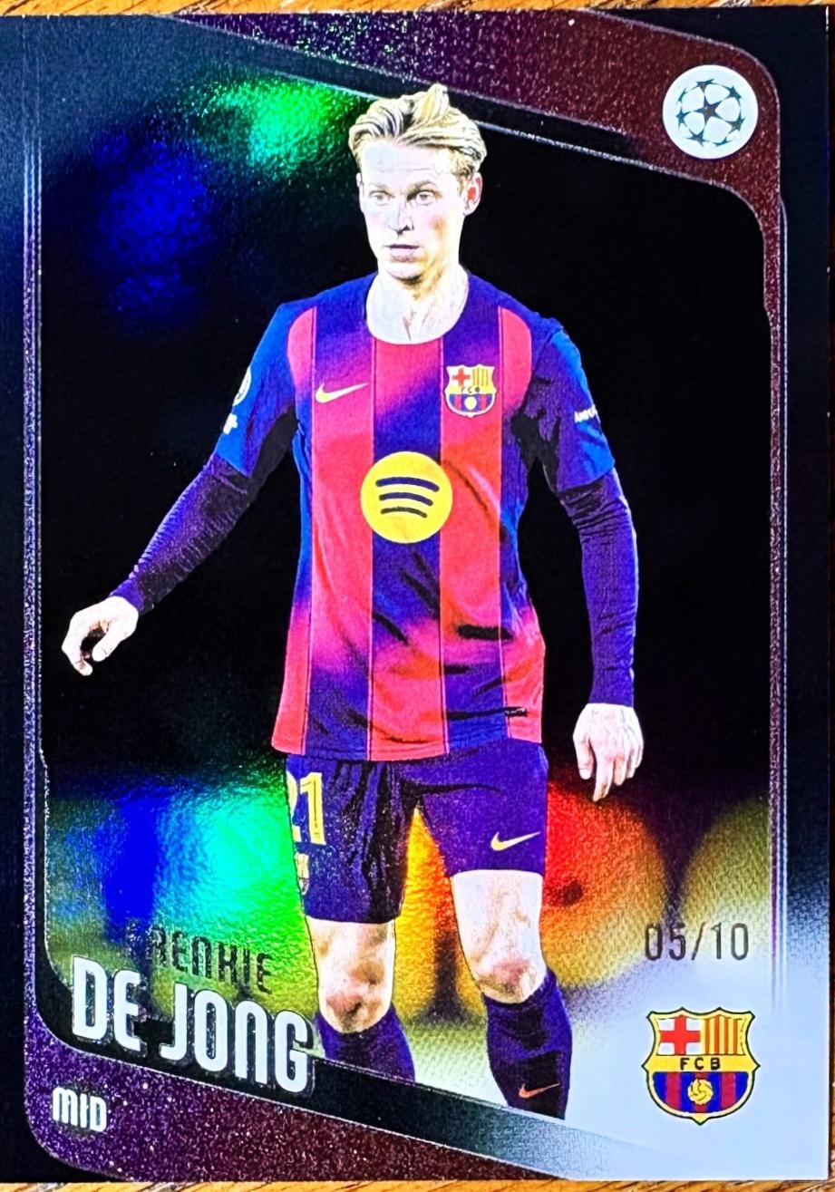 Frenkie de Jong [Black Foil] #135